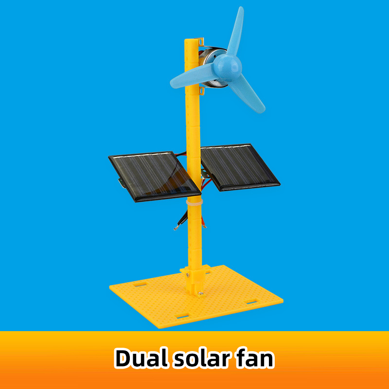 Science Diy Model - DIY 태양 전기 팬 모델 조립