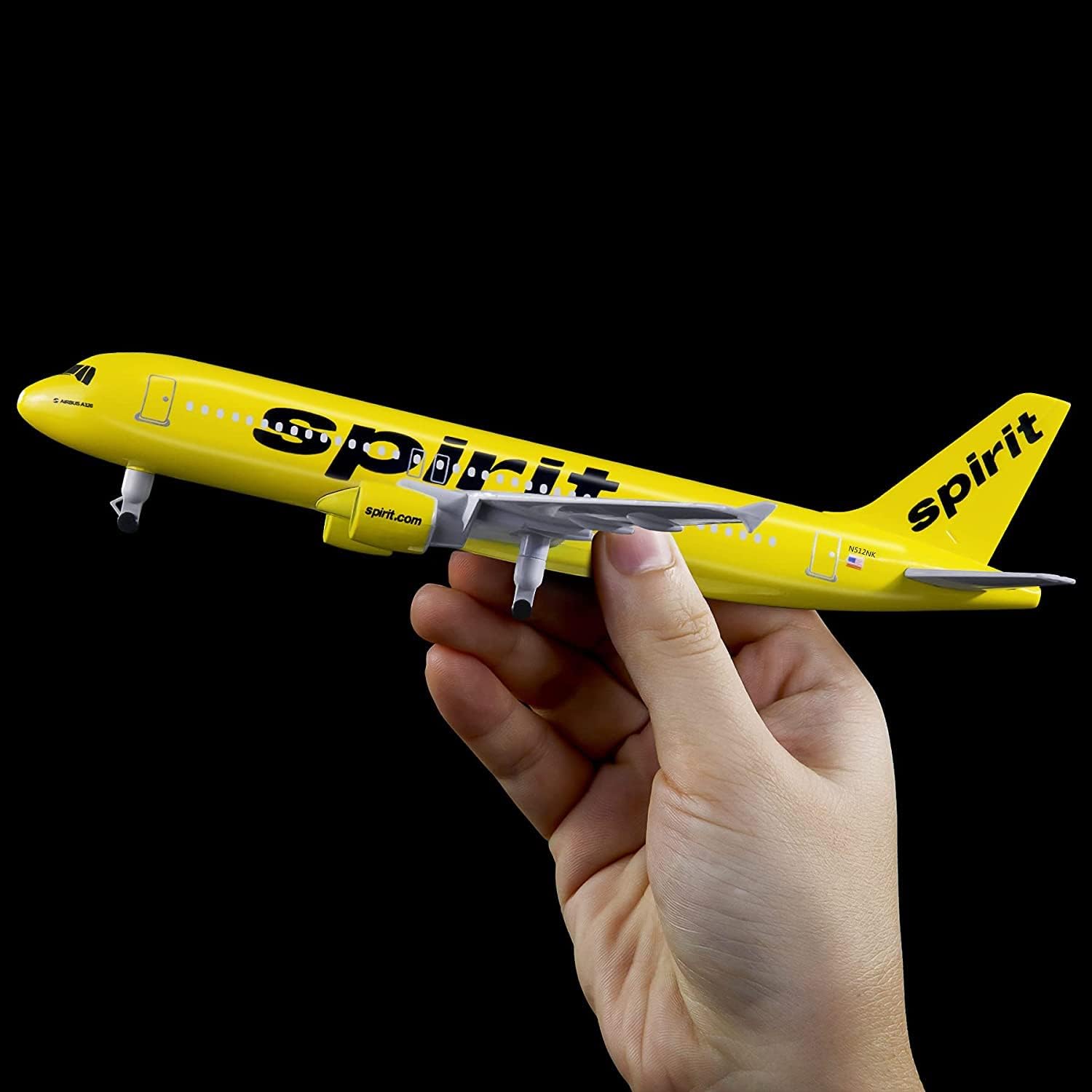 Science Exhibition Models - 20CM 스케일 플레인알로이 아메리칸 스피릿 A320
