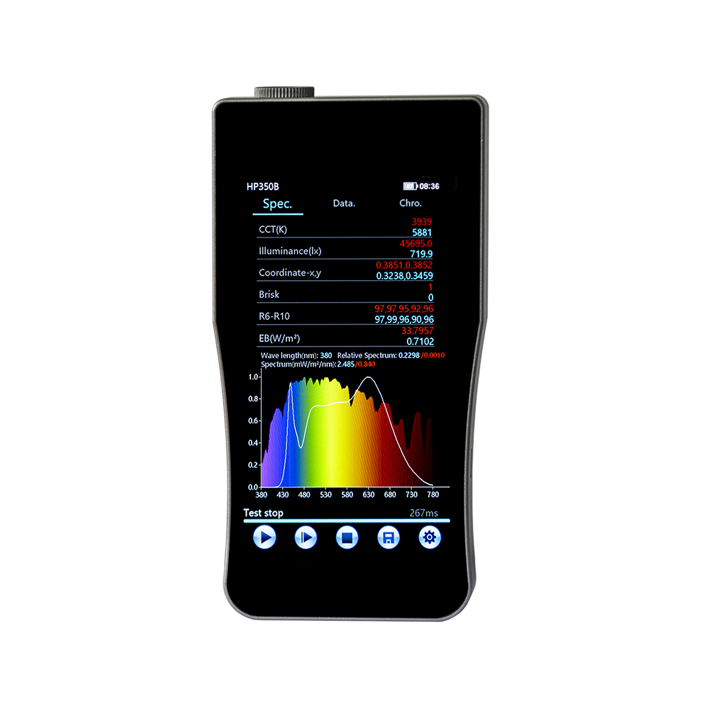 Spectroscope Handheld - HP350B 휴대용 청색광 분광기기 스펙트럼 조도계